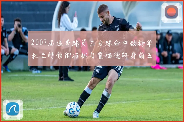 2007届选秀球员三分球命中数榜单杜兰特领衔格林与霍福德跻身前五
