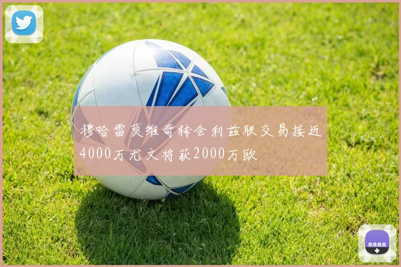 穆哈雷莫维奇转会利兹联交易接近4000万尤文将获2000万欧